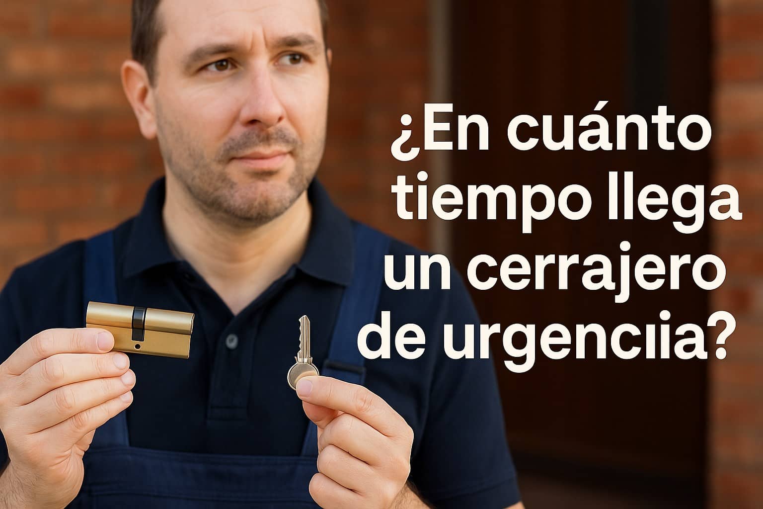 ¿En cuánto tiempo llega un cerrajero de urgencia? Resolvemos tu emergencia paso a paso