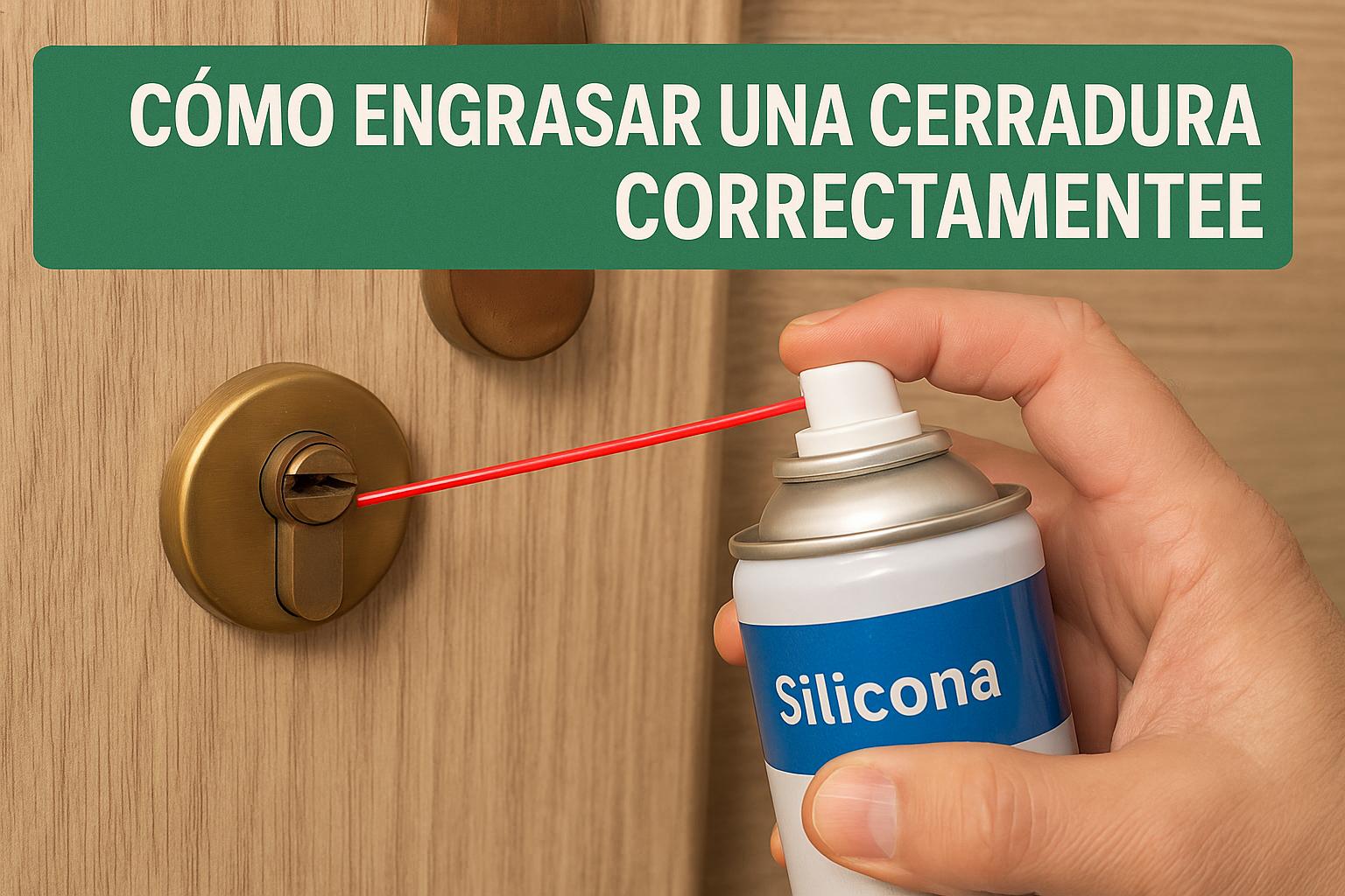 Cómo engrasar una cerradura correctamente (Guía completa paso a paso)